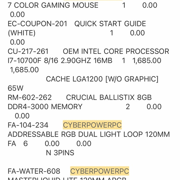 CYBER POWER PC SETUP - Picture 2 of 3